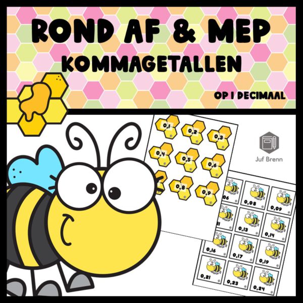 ROND AF EN MEP KOMMAGETALLEN AFRONDEN OP 1 DECIMAAL
