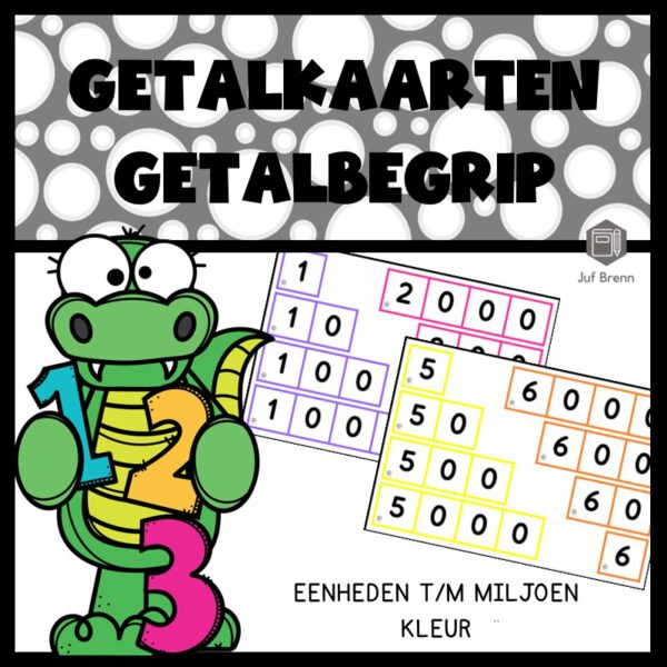 GETALKAARTEN GETALWAARDE KLEUR