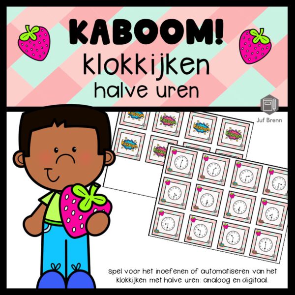 KABOOM! KLOKKIJKEN HALVE UREN