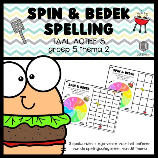 TAAL ACTIEF 5 SPELLING SPIN & BEDEK GROEP 5 THEMA 2