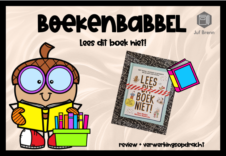 BOEKENBABBEL: LEES DIT BOEK NIET