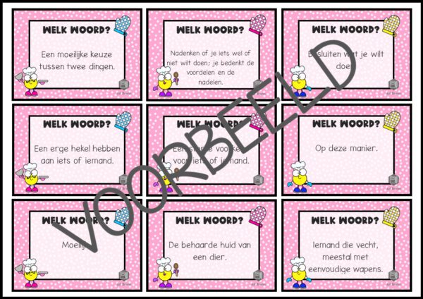 TAAL ACTIEF VERSIE 5 WOORDEN HOP GROEP 5 THEMA 3 - Afbeelding 4