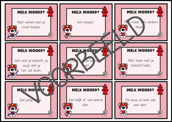 TAAL ACTIEF VERSIE 5 WOORDEN HOP GROEP 4 THEMA 3 - Afbeelding 4