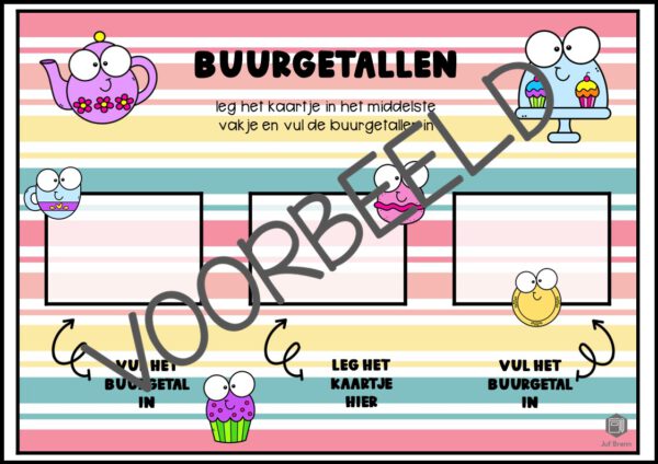 REKEN STATIONS GETALLEN TOT 10.000 - Afbeelding 5
