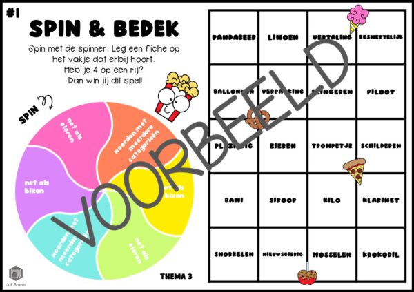 TAAL ACTIEF 5 SPELLING SPIN & BEDEK GROEP 5 THEMA 3 - Afbeelding 2