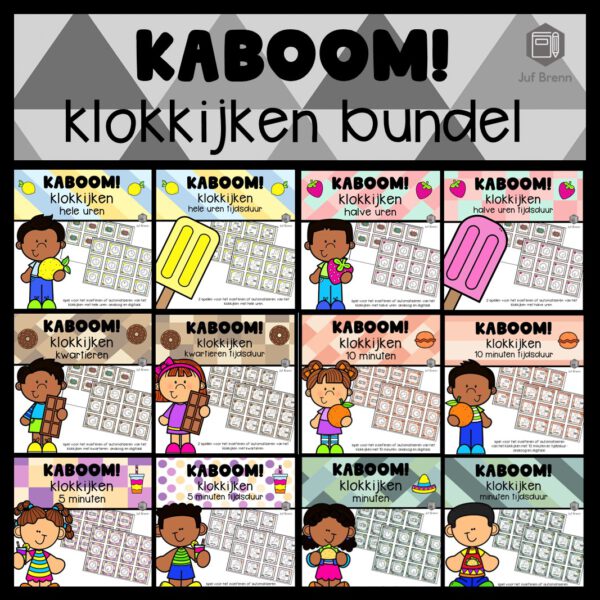 KABOOM! BUNDEL KLOKKIJKEN