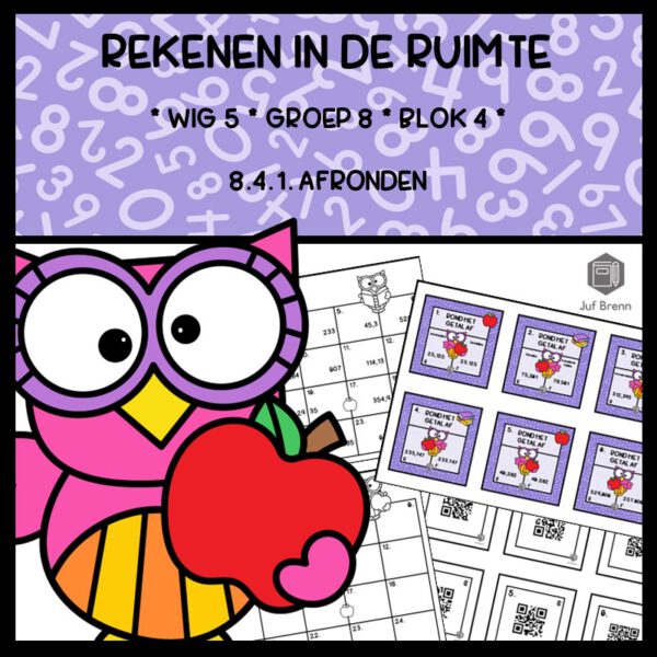 REKENEN IN DE RUIMTE WIG 5 GROEP 8 BLOK 4 AFRONDEN