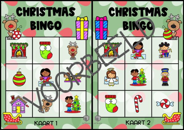 KERST BINGO - Afbeelding 2