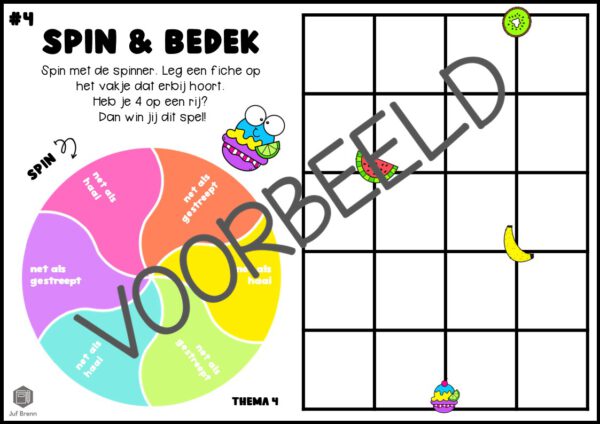 TAAL ACTIEF 5 SPELLING SPIN & BEDEK GROEP 4 THEMA 4 - Afbeelding 3