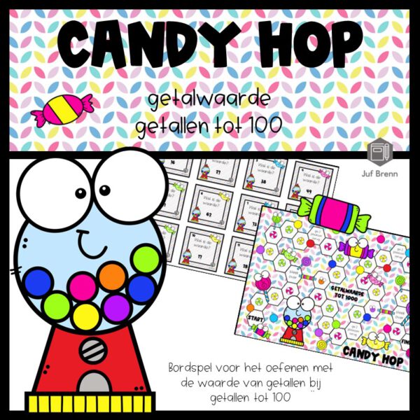 CANDY HOP: GETALWAARDE TOT 100