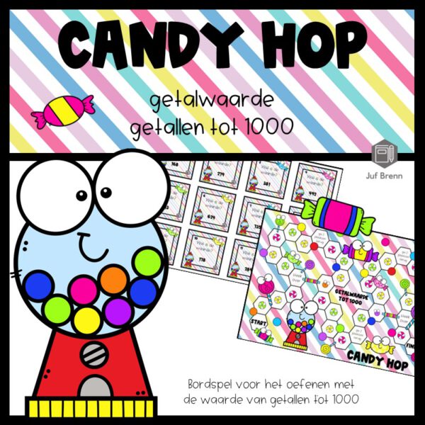 CANDY HOP: GETALWAARDE TOT 1000