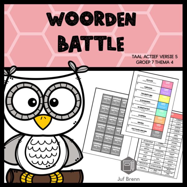 TAAL ACTIEF VERSIE 5 WOORDEN BATTLE GROEP 7 THEMA 4