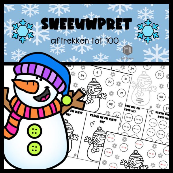 SNEEUWPRET: AFTREKKEN TOT 100