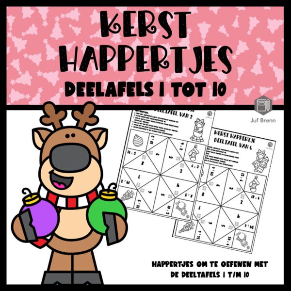 KERST HAPPERTJES DEELTAFELS 1 TOT 10