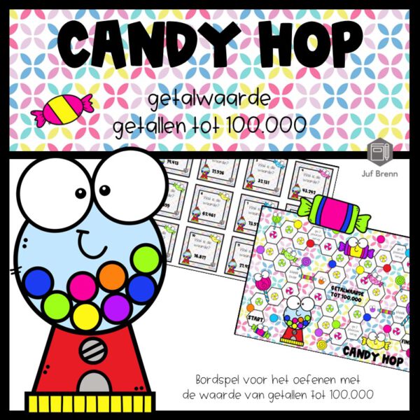 CANDY HOP: GETALWAARDE TOT 100.000