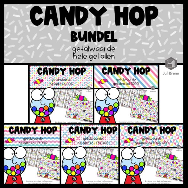 CANDY HOP BUNDEL GETALWAARDE HELE GETALLEN