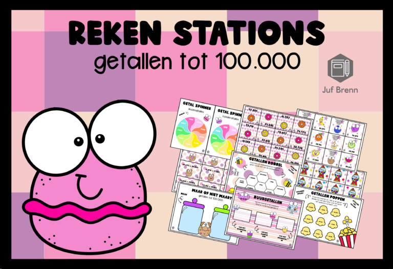 REKEN STATIONS: GETALLEN TOT 100.000