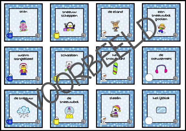 WINTER BINGO - Afbeelding 3