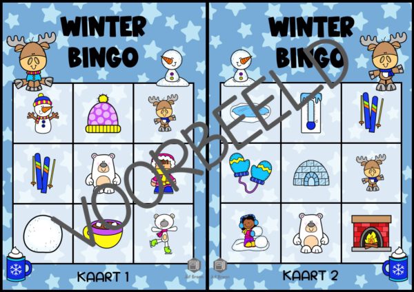WINTER BINGO - Afbeelding 2
