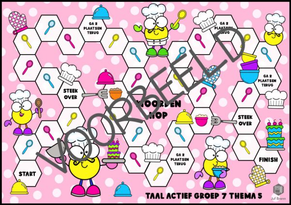 TAAL ACTIEF VERSIE 5 WOORDEN HOP GROEP 7 THEMA 5 - Afbeelding 2