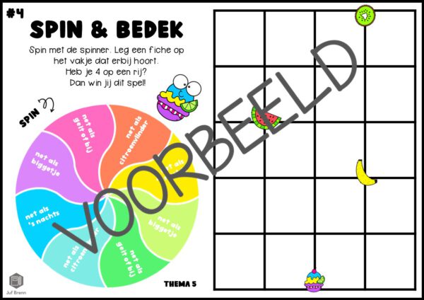 TAAL ACTIEF 5 SPELLING SPIN & BEDEK GROEP 5 THEMA 5 - Afbeelding 3