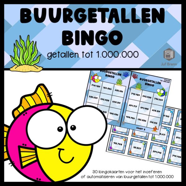 BUURGETALLEN BINGO: GETALLEN TOT 1.000.000