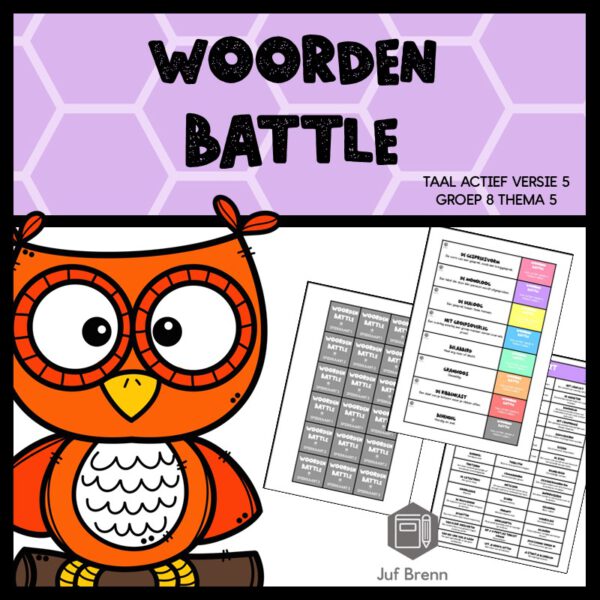 TAAL ACTIEF VERSIE 5 WOORDEN BATTLE GROEP 8 THEMA 5