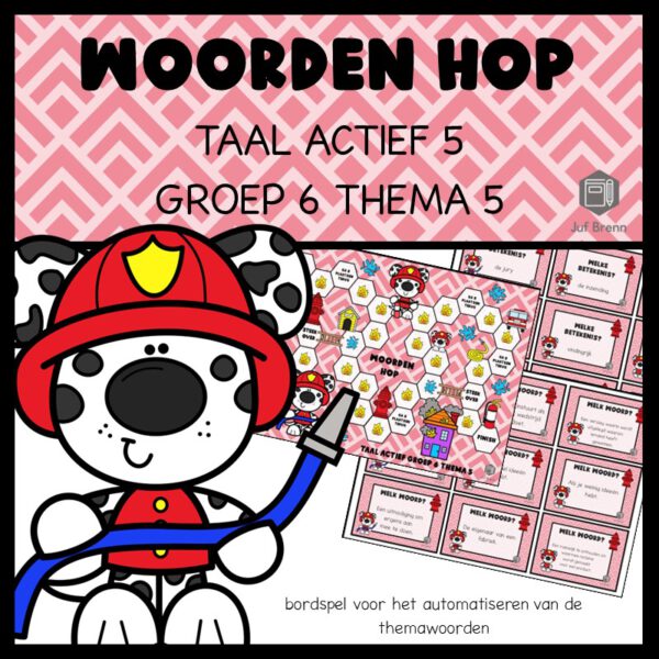 TAAL ACTIEF VERSIE 5 WOORDEN HOP GROEP 6 THEMA 5
