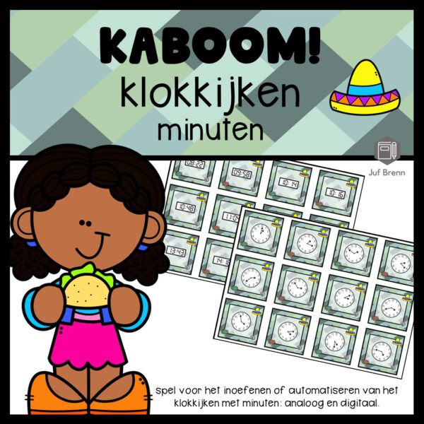 KABOOM! KLOKKIJKEN MINUTEN