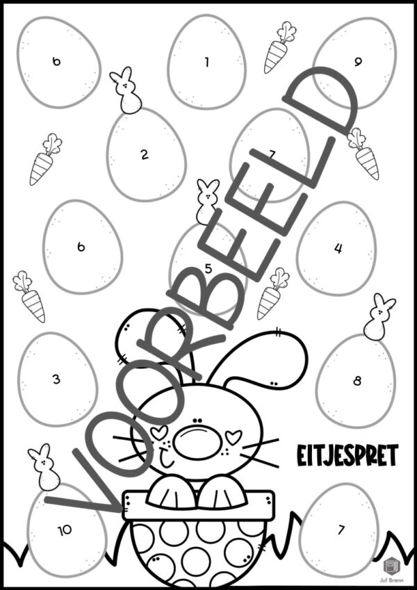EITJESPRET: DEELTAFELS 1 T/M 10 - Afbeelding 2