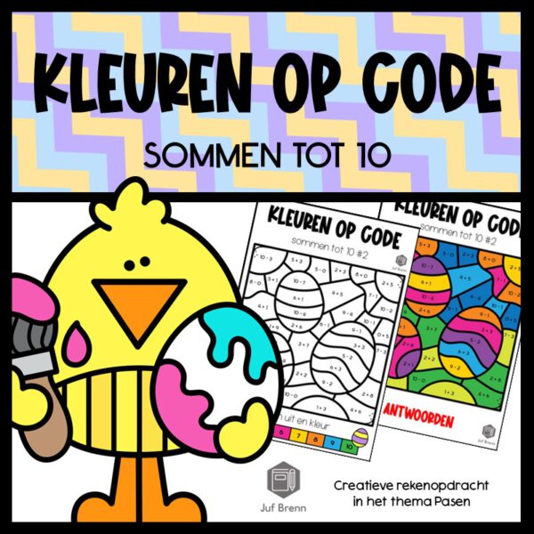 KLEUREN OP CODE: SOMMEN TOT 10