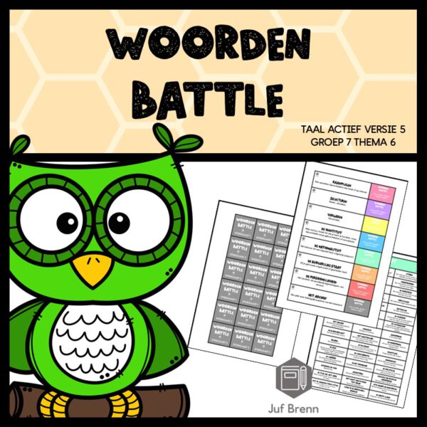 TAAL ACTIEF VERSIE 5 WOORDEN BATTLE GROEP 7 THEMA 6