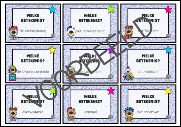TAAL ACTIEF VERSIE 5 WOORDEN HOP GROEP 7 THEMA 7 - Afbeelding 3