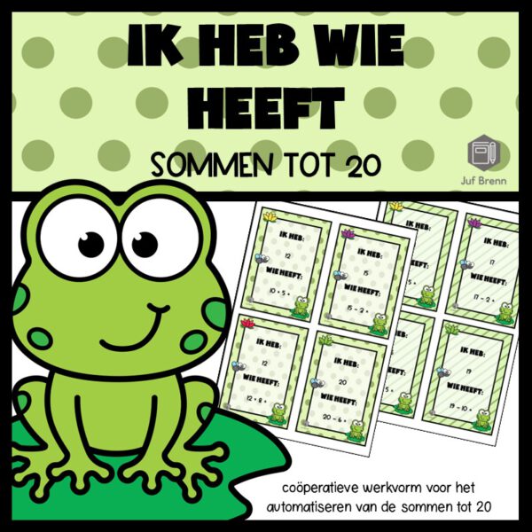 IK HEB WIE HEEFT... SOMMEN TOT 20