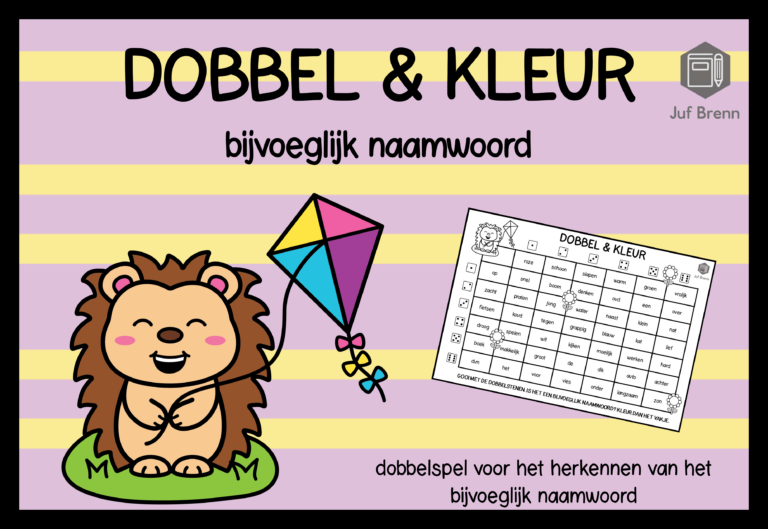 DOBBEL & KLEUR: BIJVOEGLIJK NAAMWOORD