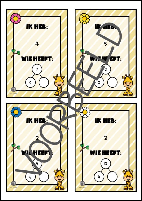 IK HEB WIE HEEFT... SPLITSINGEN TOT 10 - Afbeelding 3