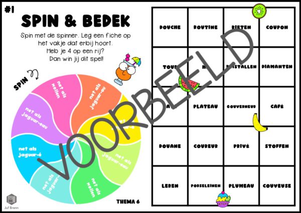 TAAL ACTIEF 5 SPELLING SPIN & BEDEK GROEP 6 THEMA 6 - Afbeelding 2