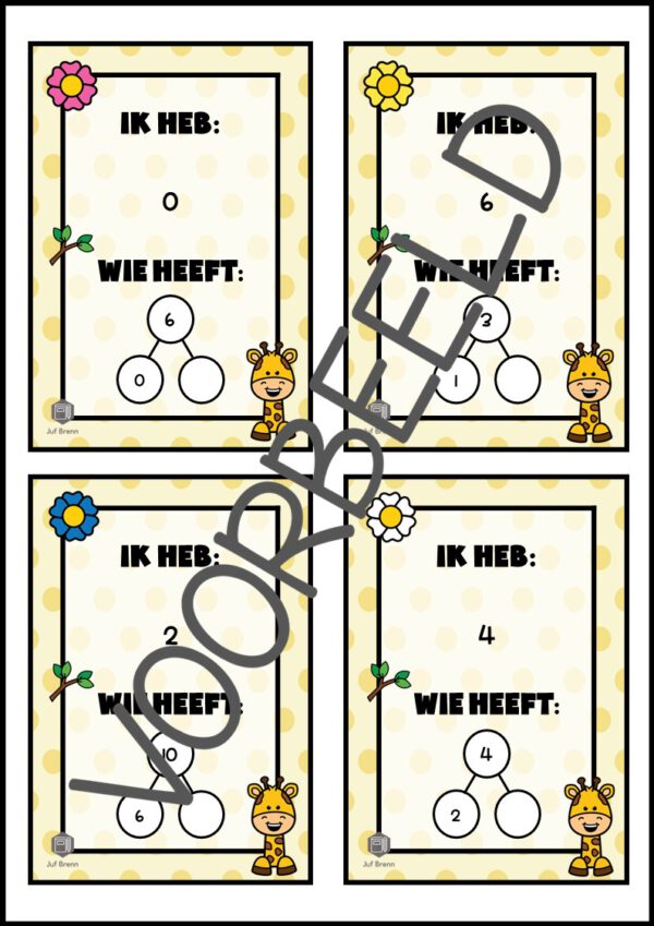 IK HEB WIE HEEFT... SPLITSINGEN TOT 10 - Afbeelding 2