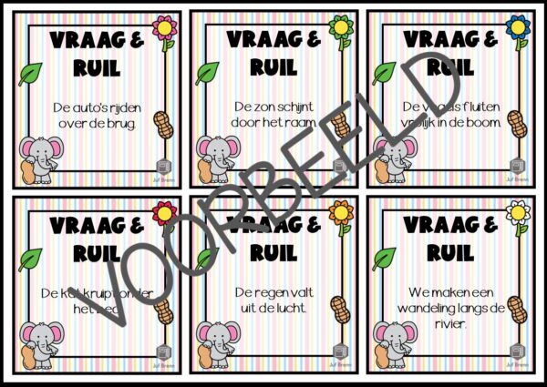 VRAAG & RUIL: ZELFSTANDIG NAAMWOORD NIVEAU 2 - Afbeelding 2