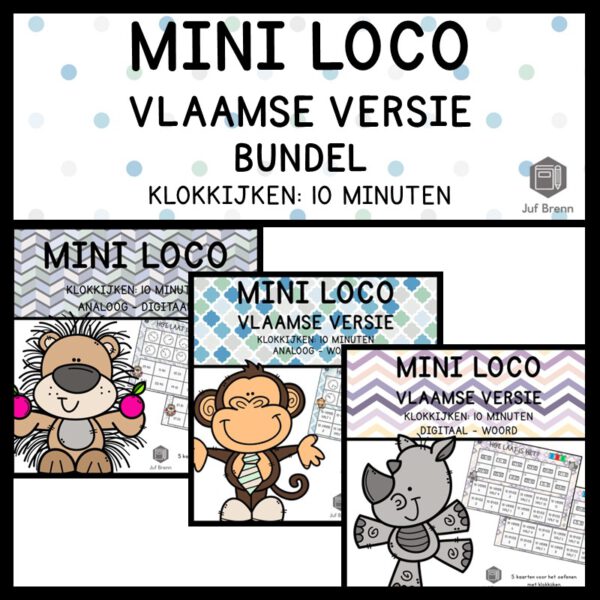 MINI LOCO: KLOKKIJKEN 10 MINUTEN VLAAMSE VERSIE