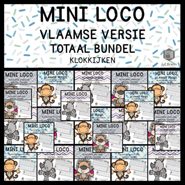 MINI LOCO: KLOKKIJKEN VLAAMSE VERSIE