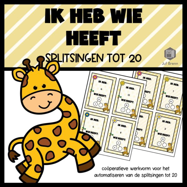 IK HEB WIE HEEFT... SPLITSINGEN TOT 20