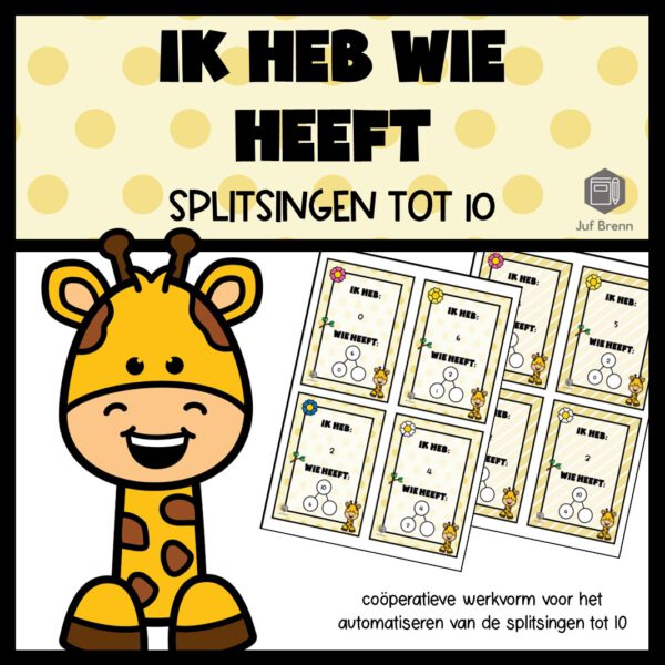 IK HEB WIE HEEFT... SPLITSINGEN TOT 10