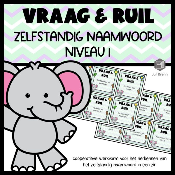 VRAAG & RUIL: ZELFSTANDIG NAAMWOORD NIVEAU 1