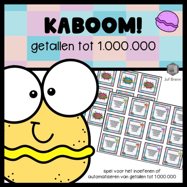 KABOOM! GETALLEN TOT 1.000.000