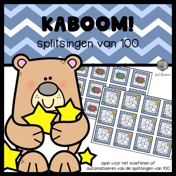 KABOOM! SPLITSINGEN VAN 100
