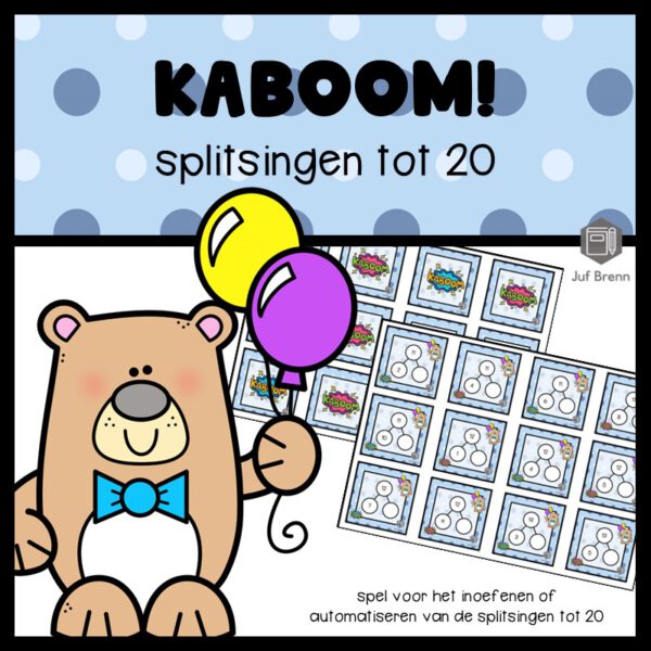 KABOOM! SPLITSINGEN TOT 20
