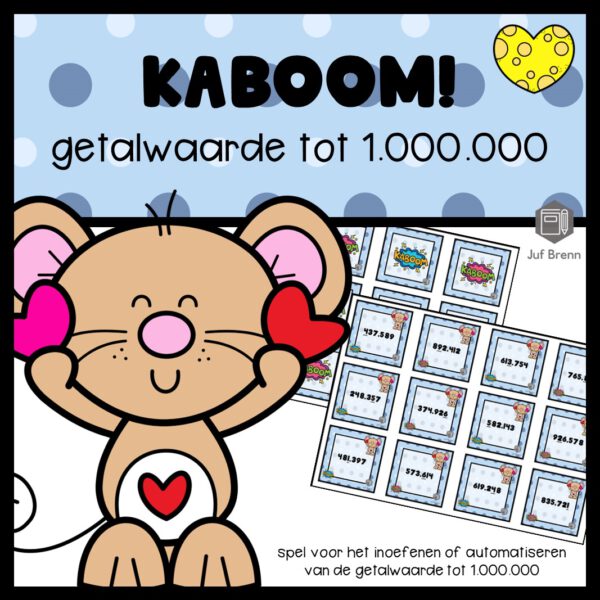 KABOOM! GETALWAARDE TOT 1.000.000