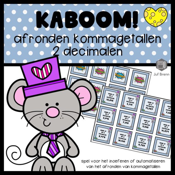 KABOOM! AFRONDEN KOMMAGETALLEN 2 DECIMALEN