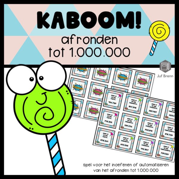 KABOOM! AFRONDEN TOT 1.000.000